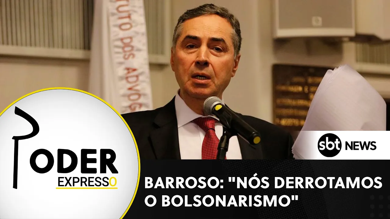 AO VIVO | Ministro Barroso, do STF, diz: "Nós derrotamos o bolsonarismo"