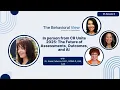 The Behavioral View 5 9 In person at CR Unite The Future of Assessments Outcomes and AI in ABA