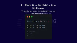 Advanced Python Dictionaries Tips 7 Tips For Better Programming