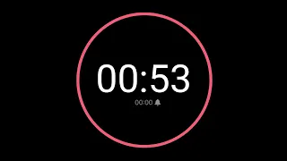 53 Second Countdown Timer iPhone Timer Style