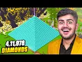 I MADE THE WORLD S LARGEST DIAMOND BEACON in Minecraft