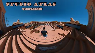 استوديو أطلس ورزازات أضخم بلاصة تصورو فيها أفلام عالمية Atlas Studios Ouarzazate 
