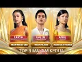 Lagu TOP 3 DA 7 MALAM KEDUA