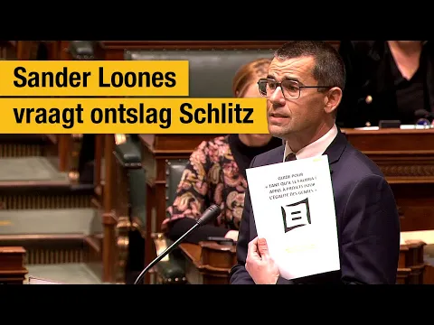 Sander Loones vraagt ontslag Schlitz - YouTube thumbnail
