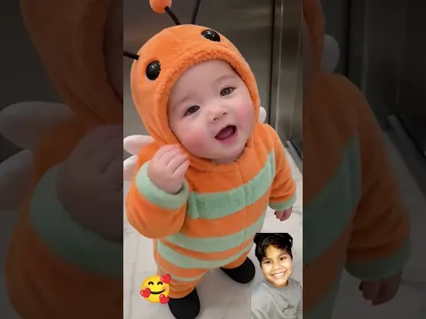 Cute baby says papa 🍓🌸✨ #shorts #cute #baby