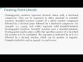 A Closer Look at Literals - Java Integer Floating-Point Boolean Escape Sequences String