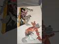 FNAF Coloring Book DAY 7 PAGE 7 NIGHTMARE FOXY MANGLE
