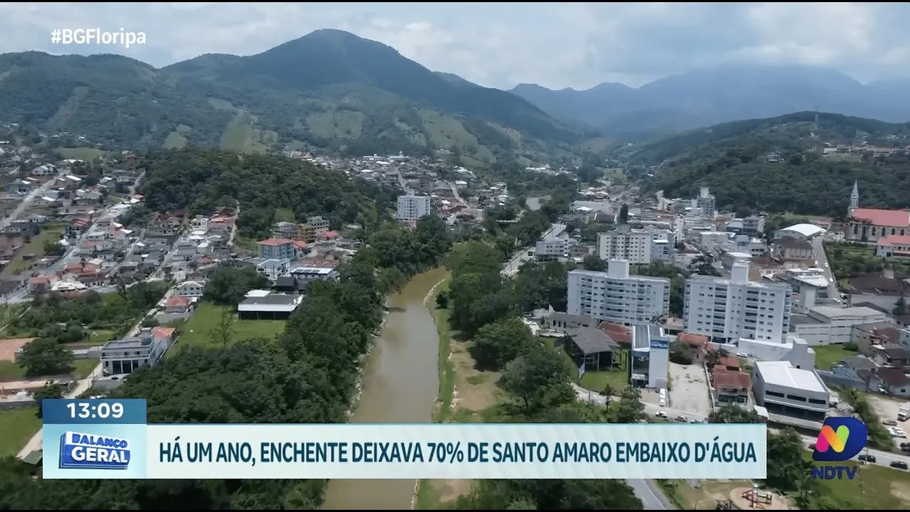Reconstrução e esperança: Santo Amaro da Imperatriz um ano depois da enchente