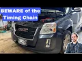 Customer Had Bigger Problems GMC Terrain Came In For A Belt But Had Timing Chain Codes