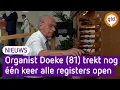 Doeke Post stopt na 65 jaar als organist in de kerk: 'Ik ga het ontzettend missen'
