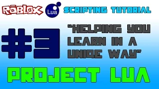 ROBLOX Lua Scripting Tutorial Inbuilt Functions