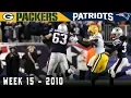 A Sunday Night That Sparked a Super Bowl Run Packers vs Patriots 2010 NFL Throwback