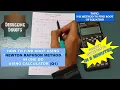 NEWTON RAPHSON METHOD to find root of equation in calculator trick Question 1