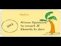 Leetcode 3542 Minimum Operations to Convert All Elements to Zero