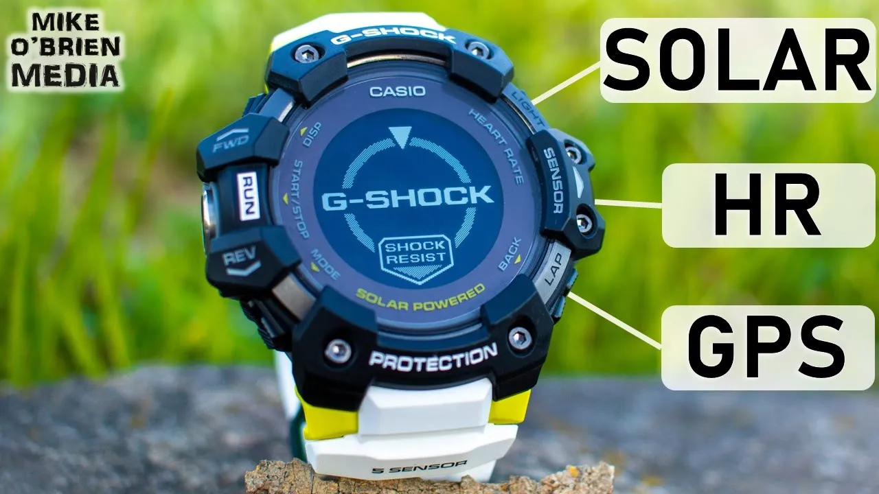 NEW G-SHOCK MOVE (GBD-H1000) - Complete Solar Powered Fitness Watch [HR, GPS, Thermometer]