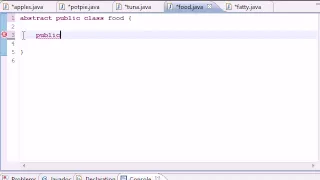 Java Programming Tutorial 58 Abstract and Concrete Classes