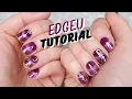 EdgeU Semi-Cured Gel Nail Strips Tutorial Review - DO NOT BUY THESE KBEAUTYHOBBIT