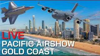 LIVE SATURDAY PACIFIC AIRSHOW GOLD COAST 2026 Saturday F35 C17 C130 Full Displays More