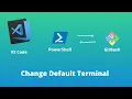 VScode - How To Change Default Terminal