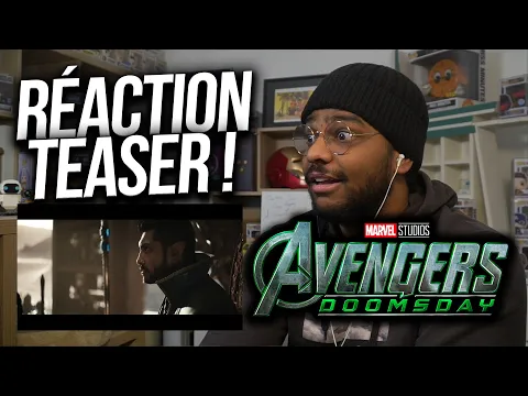 Video Thumbnail: RÉACTION au TEASER d'AVENGERS - DOOMSDAY (BLACK PANTHER et des 4 FANTASTIQUES).
