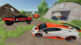 millionaire finds rare racecar in abandoned barn farming simulator 22