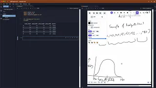 Understanding the Probability Density Function - Implementing with Python only