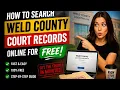 How to search Weld County court records online for free