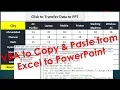 VBA to Transfer Data from Excel to Powerpoint - VBA Tutorial to Automate Excel Powerpoint