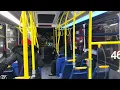 Boarding Leaving Bee Line W3 Bus From Westchester Circle Ctr to Broadway Manhattan College Pkwy
