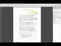 Hi-Liting a scanned PDF tracking client changes