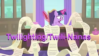 Twilight Twilighting for 23 minutes MLP FiM compilation