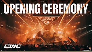 ewc 2025 opening ceremony 4k post malone w dino of seventeen duckwrth telle alesso u0026 tina guo
