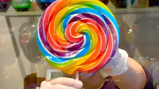 Amazing Candy Show-Handmade Candy Making by Professional-How to make.Super Big Pelo Pelo Candy