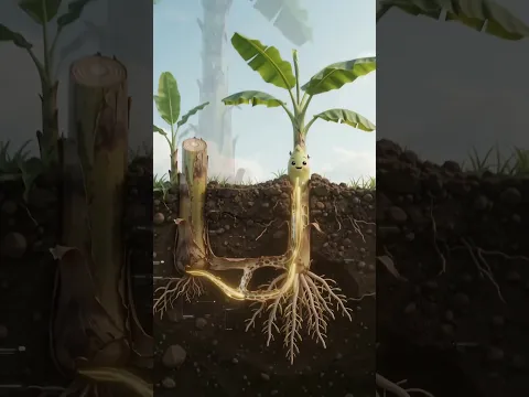 Why Banana Trees Get Cut Down After Harvest 🍌🪓