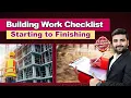 Complete Building Work Inspection Checklist Step by Step Quality Control Tips for Civil Engineers