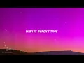 The Marias - Come on don't leave me it can't be that easy babe (No One Noticed) (Lyrics)