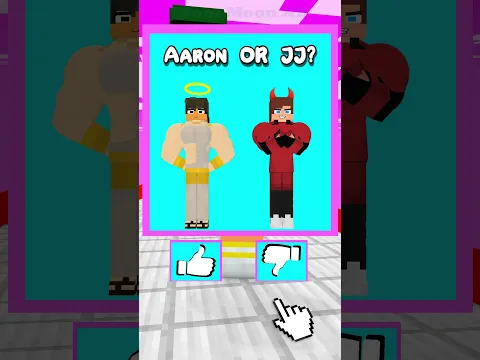 Aaron & Pregnant Aphmau Heaven and Hell run Challenge MINECRAFT- ANIMATION #trending #shorts #fypシ
