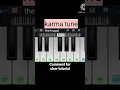 Download Lagu karma tune ( piano tutorial ) #viral #pianomusic#thekrupal
