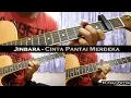 Lagu Jinbara - Cinta Pantai Merdeka (Instrumental/Full Acoustic/Guitar Cover)