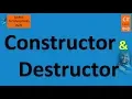 PART 74 C Constructor Destructor - VERY IMPORTANT TOPIC
