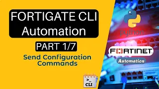 Fortigate CLI Automation Using Python Tutorial Part How to send configuration using Netmiko