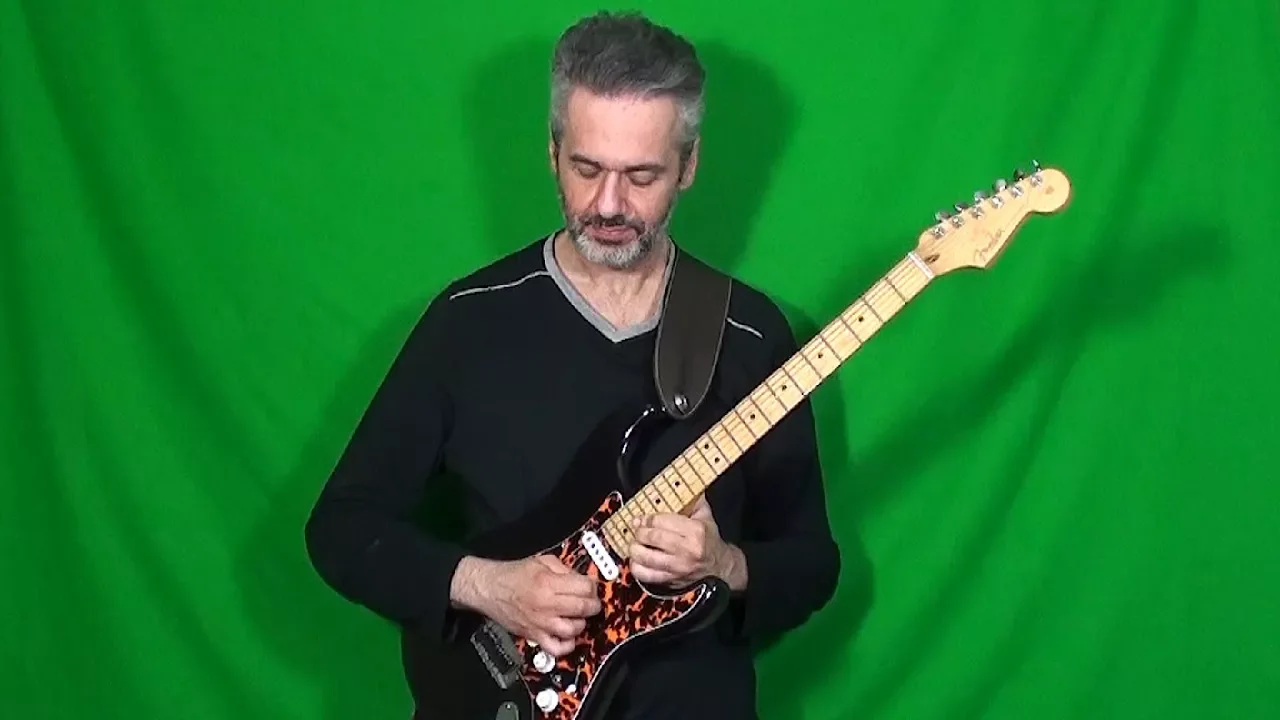 JASON BECKER's solo on A LIL' AIN'T ENOUGH (David Lee Roth) played by MARCELLO ZAPPATORE