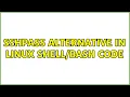 sshpass alternative in linux code
