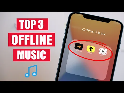 Download MP3 Top 3 FREE Music Apps For iPhone \u0026 Android! (Offline Music - 2024)