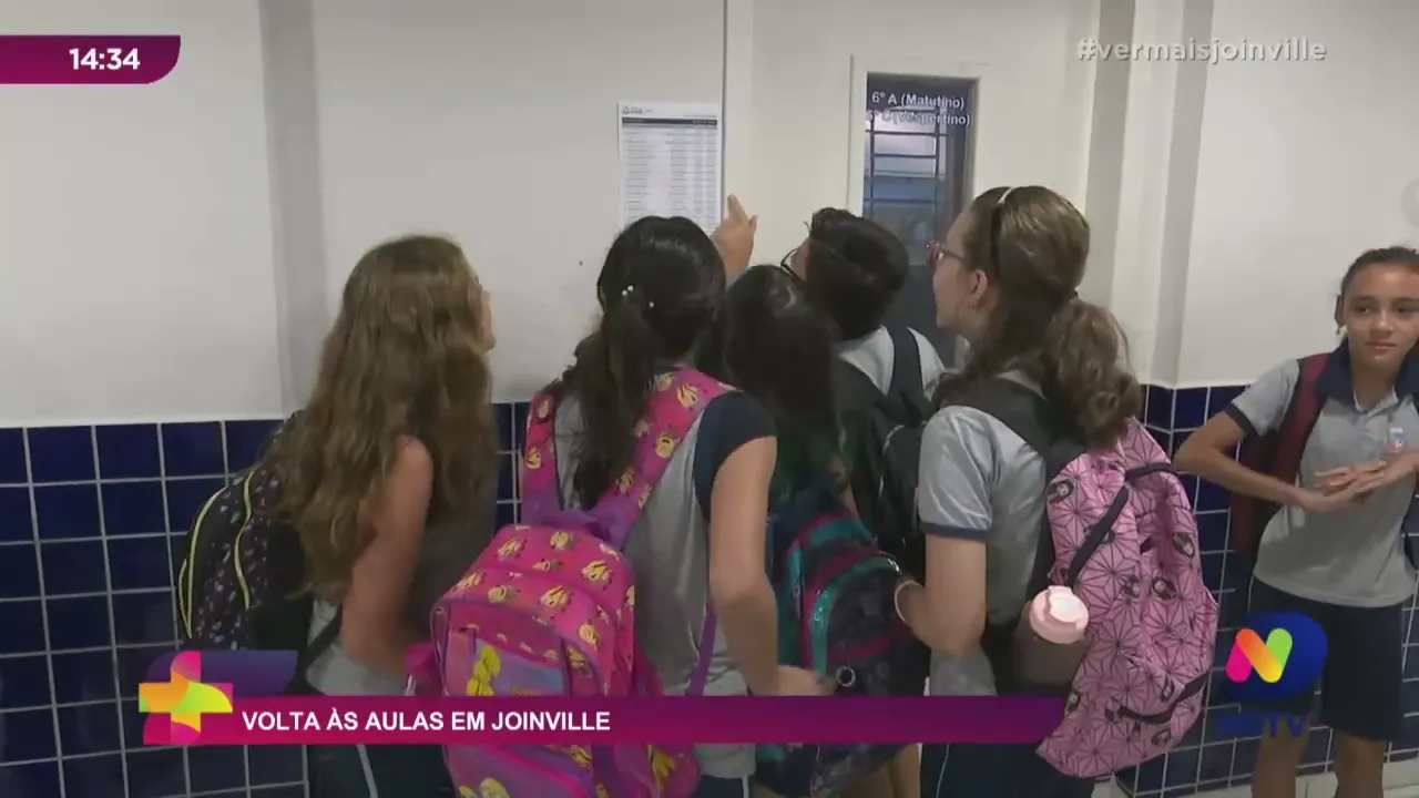 Volta às aulas em Joinville