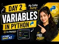 Day 2 of Learning Python Variables Explained for Beginners Python Series