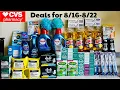 MASSIVE CVS COUPONING HAUL August 16-22 DONT SKIP THIS WEEK Lots of Money makers