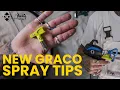 NEW GRACO SPRAY TIPS Putting the new FFLP LP WRLP Tips to the Test with paintingbyjosh