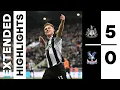 Newcastle United 5 Crystal Palace 0 EXTENDED Premier League Highlights