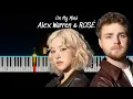 Download Lagu Alex Warren \u0026 ROSÉ - On My Mind - Piano Tutorial
